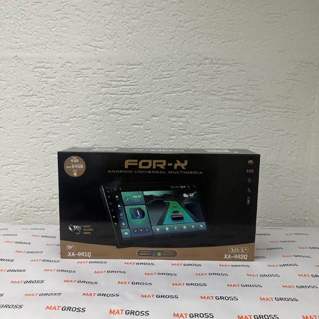 For-X XA-442Q 10.1'' QLED Android 13 Multimedya