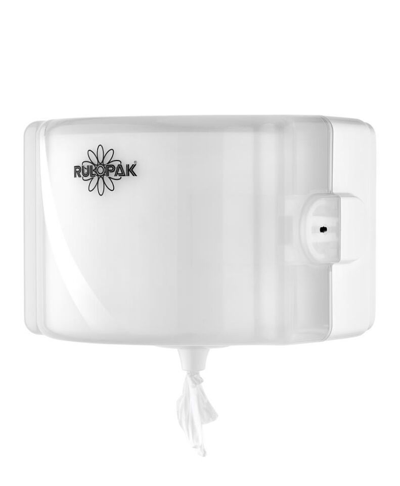 Rulopak 360° Mini Cimri İçten Çekmeli Tuvalet Kağıdı Dispenseri Beyaz