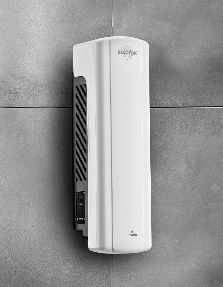 Rulopak Manuel Klasik Model Sıvı Sabun Ve Şampuan Dispenseri 350 Ml Beyaz