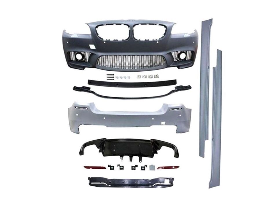 5 SERISI F10 2010-2017 İÇİN UYUMLU M5 GÖRÜNÜM BODY KIT SIS YUVALI