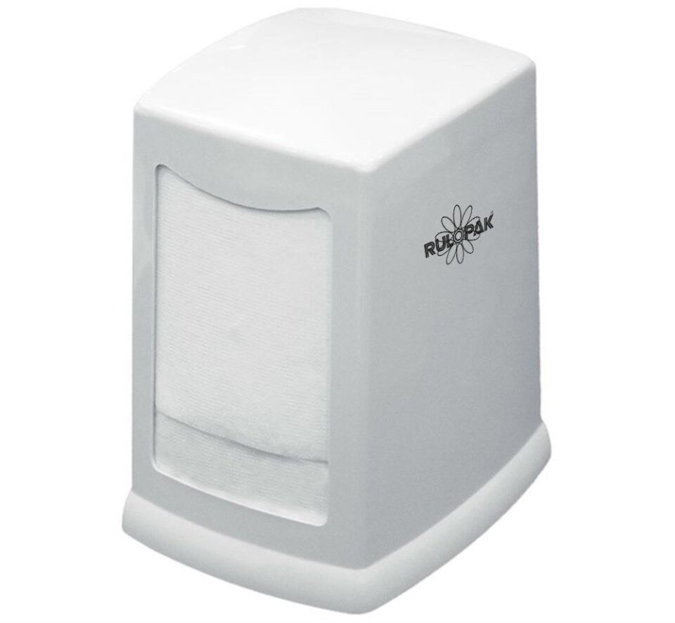 Rulopak Masaüstü Peçete Dispenseri Beyaz