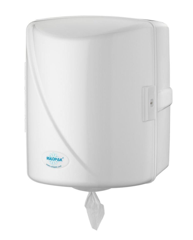 Rulopak İçten Çekmeli Kağıt Havlu Dispenseri Beyaz