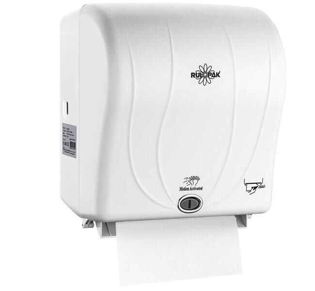 Rulopak Sensörlü Kağıt Havlu Dispenseri 26 Cm Beyaz