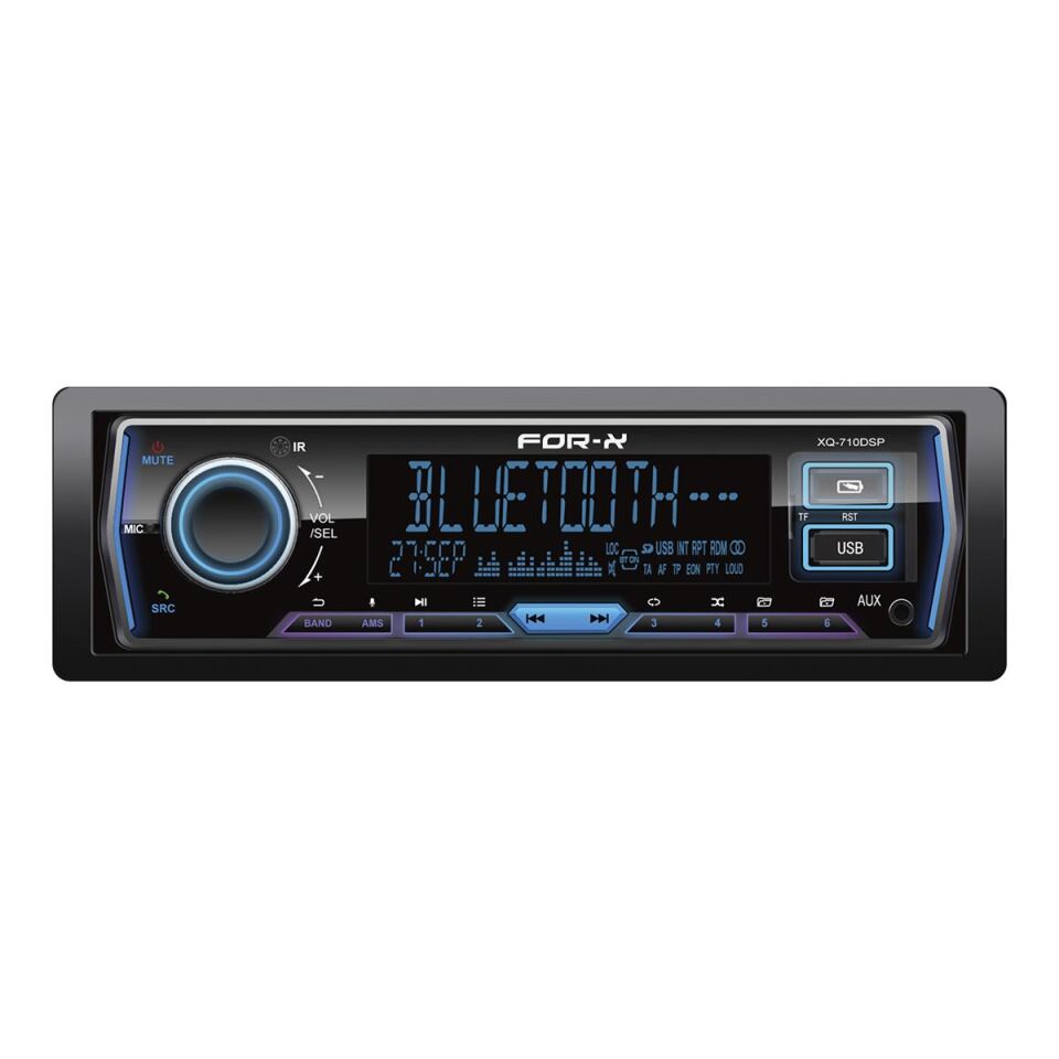 FOR-X XQ-710DSP Oto Teyp - Bluetooth Teyp
