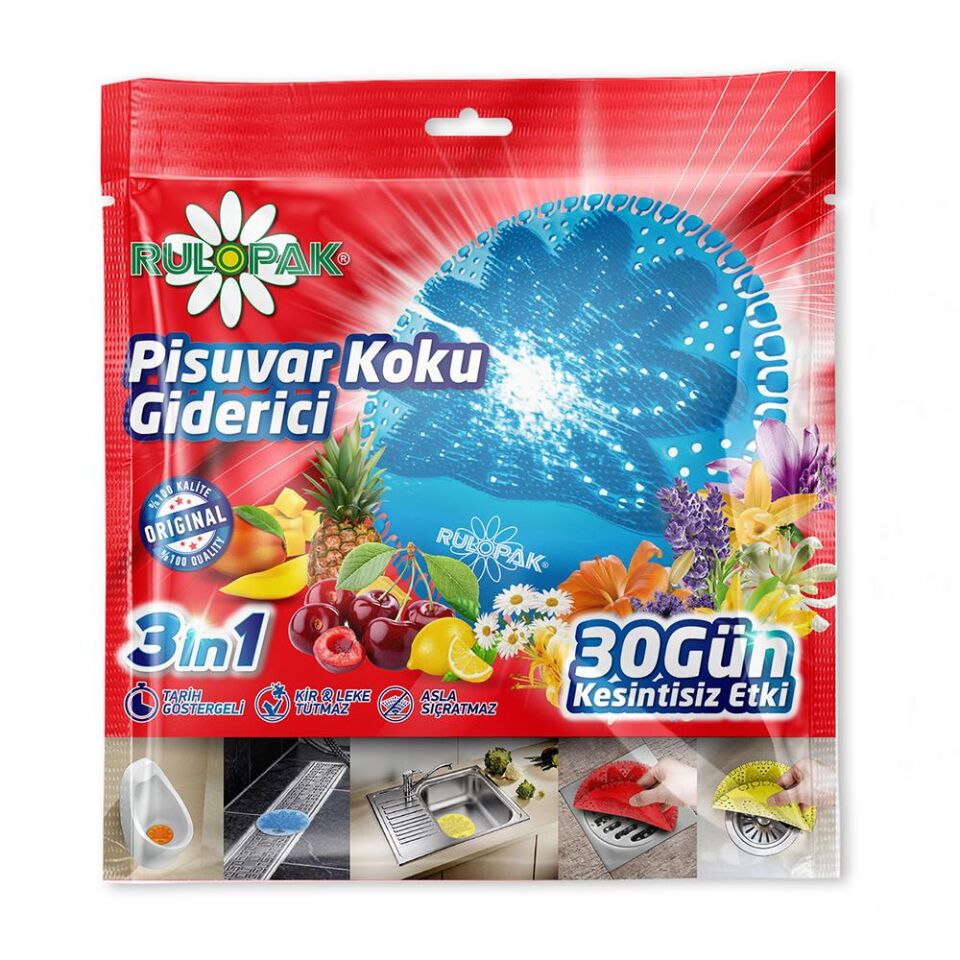 Rulopak Pisuvar Koku Giderici Cherry