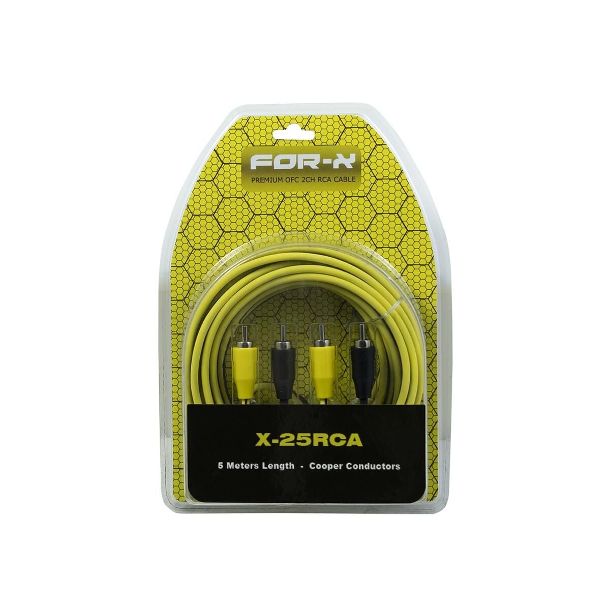 FOR-X X-25RCA 5 METRE KABLO