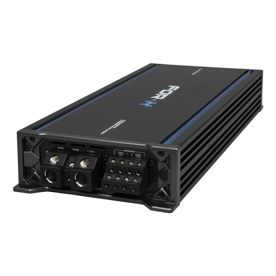 FOR-X XAP-350.4D Dijital 4 Kanal Oto Amfisi - Köprülenebilir Power Amfi