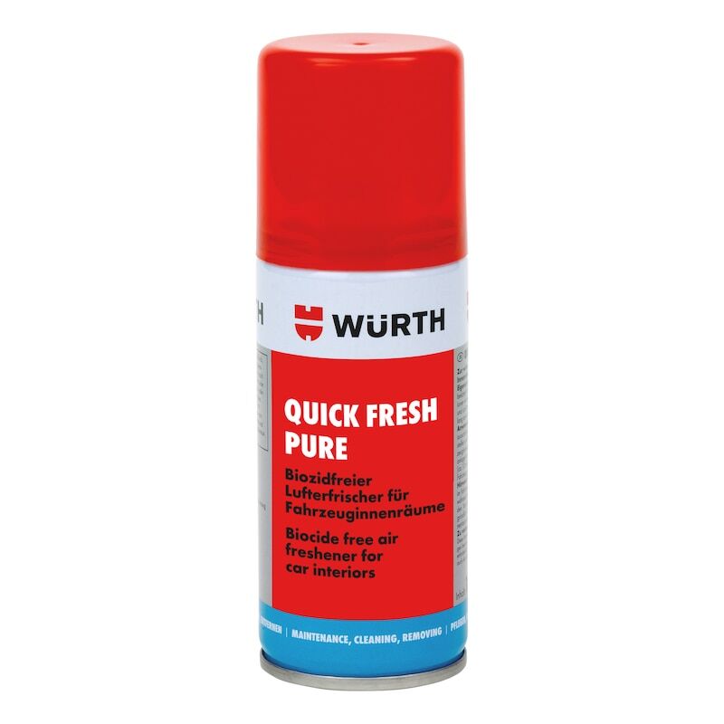 Würth Biyosit içermeyen Quick Fresh Pure Araç İçi Tazeleme SPR(Q.FRESH PURE)100ml