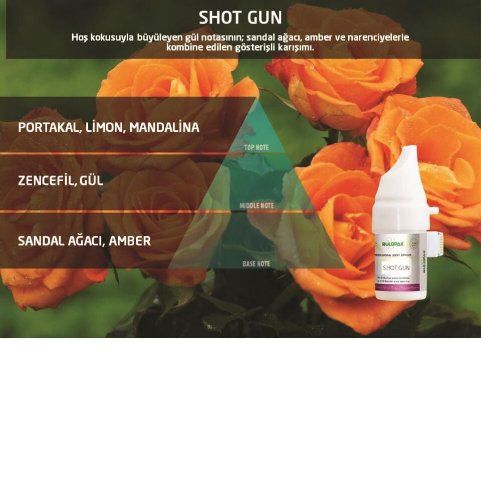 Rulopak Shotgun Koku Kartuşu 100 ml (M5-M6)