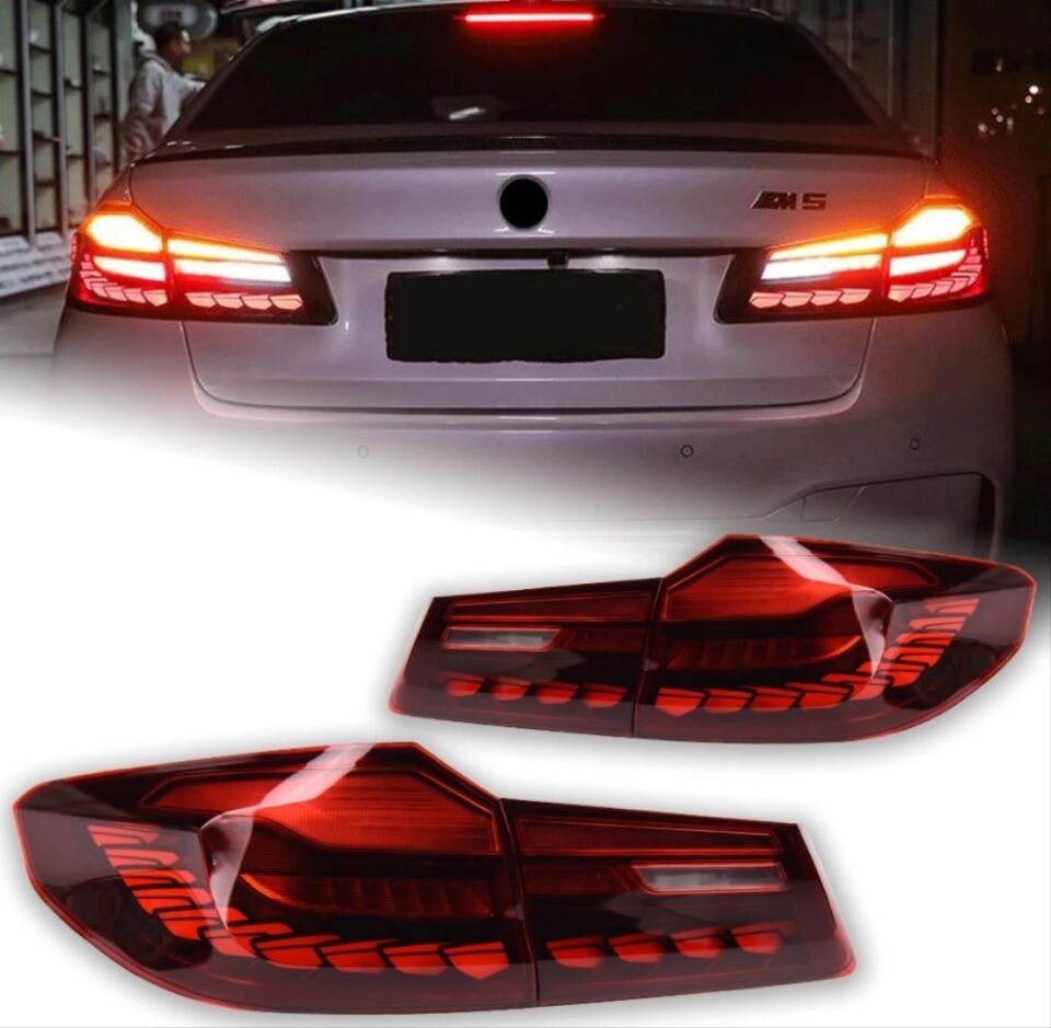 2017-2020 G30 IÇIN UYUMLU  DRAGON LED STOP - KIRMIZI