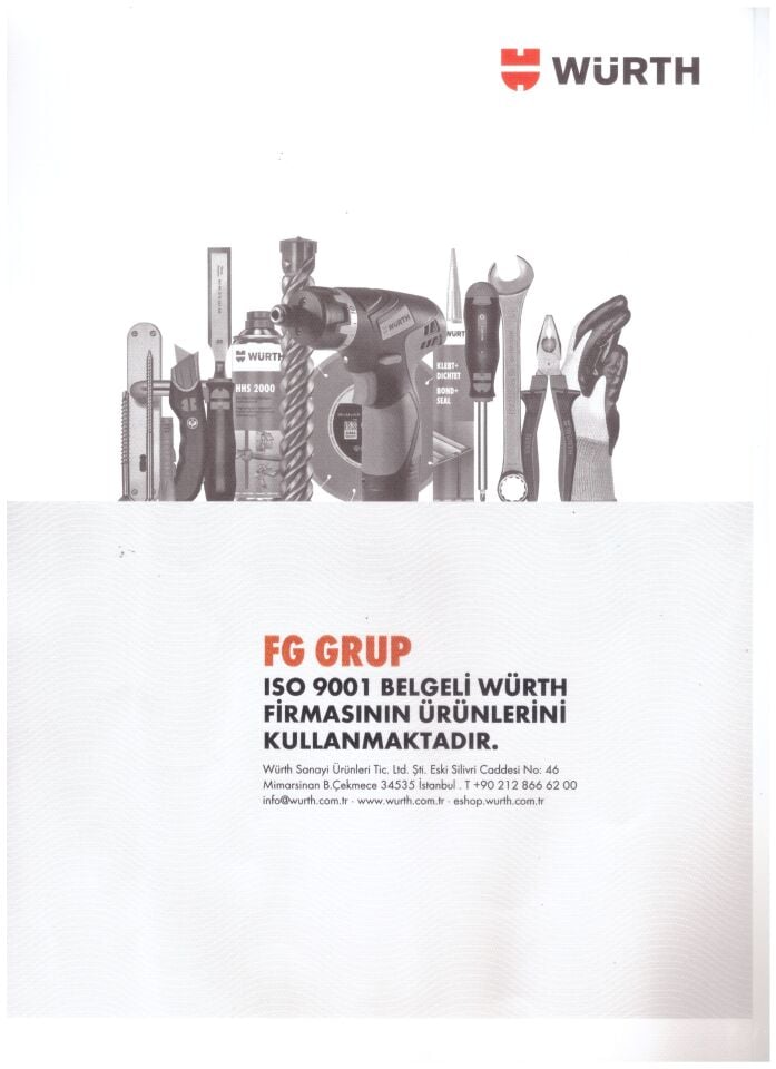 Würth Silecek 12 Adaptörlü Arka Cam Sileceği Tüm Araçlarla Uyumlu