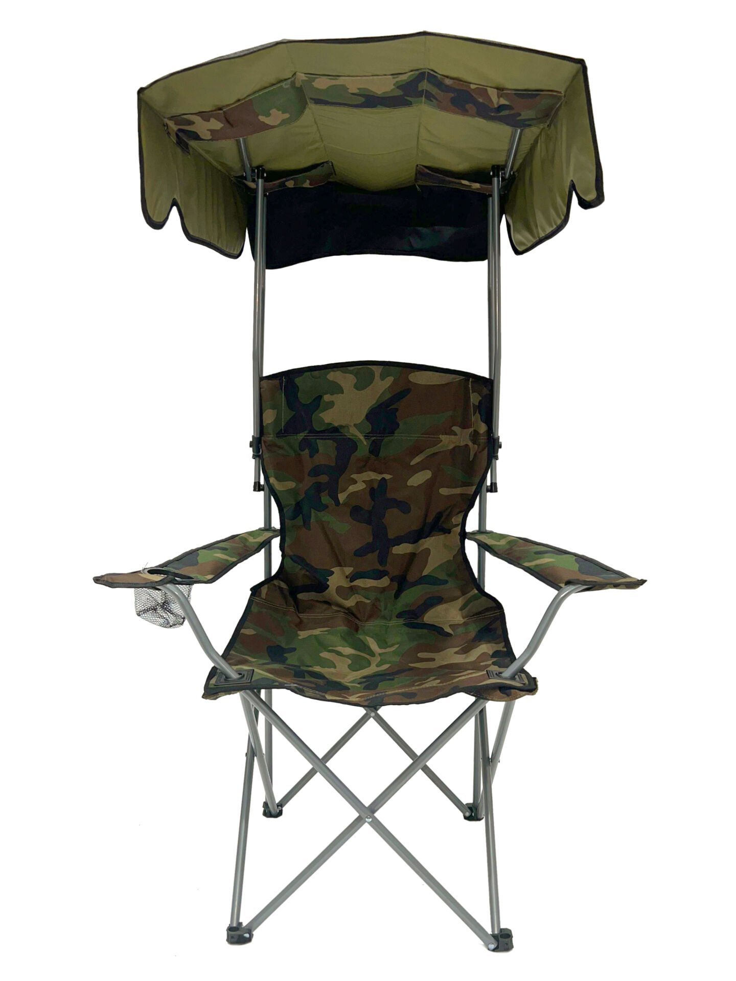 Tenteli Katlanır Taşınabilir Plaj Kamp Sandalyesi