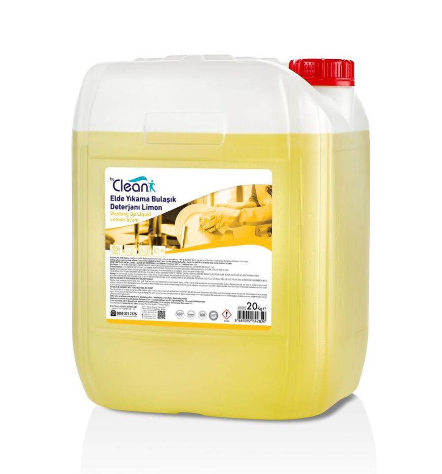 Rulopak By Clean Elde Yıkama Bulaşık Deterjanı Limon Kokulu 20 Kg