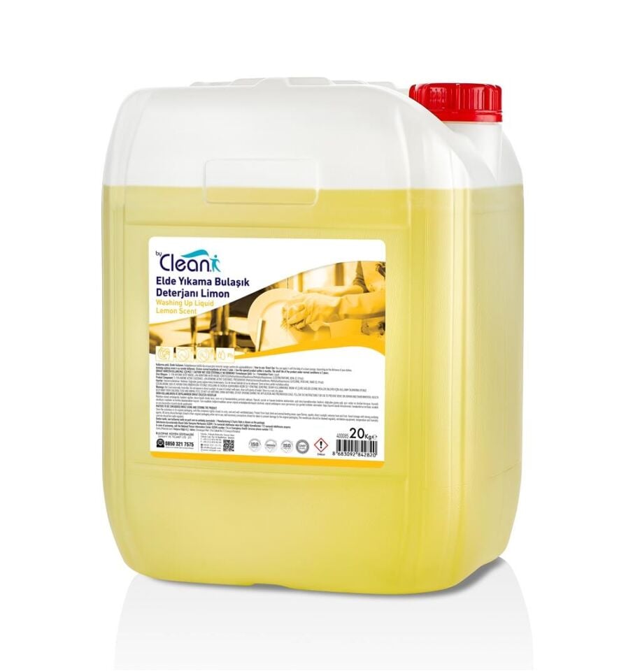 Rulopak By Clean Elde Yıkama Bulaşık Deterjanı Limon Kokulu 20 Kg
