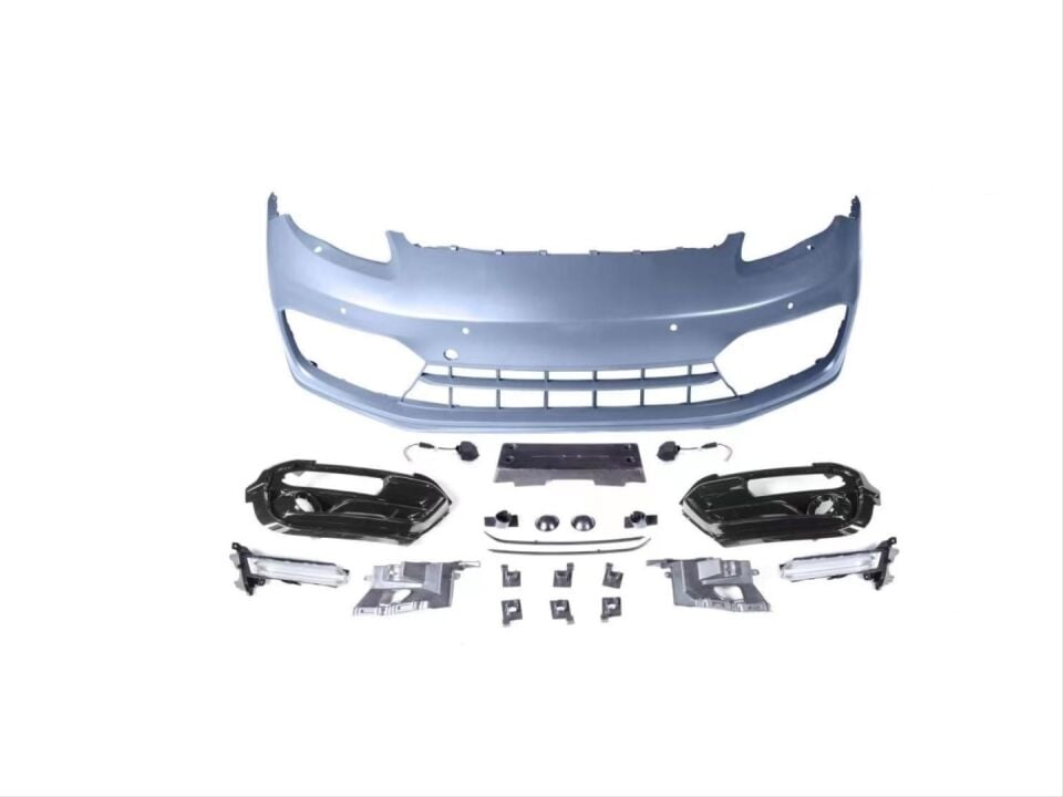 PANAMERA 2011-2013 IÇIN UYUMLU FACELIFT 2017+  YÜKSELTME IÇIN UYUMLU ÖN TAMPON SET