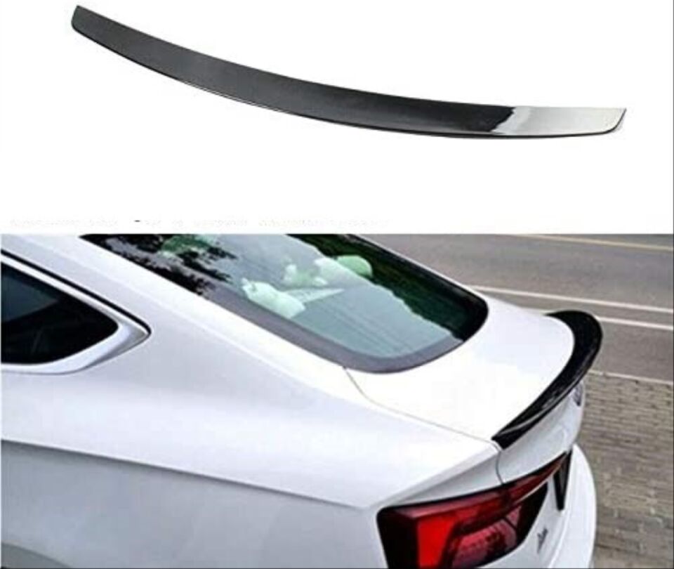 A5 2017+ SPORTBACK/COUPE IÇIN UYUMLU SPOILER - PIANO BLACK (PARLAK SIYAH)