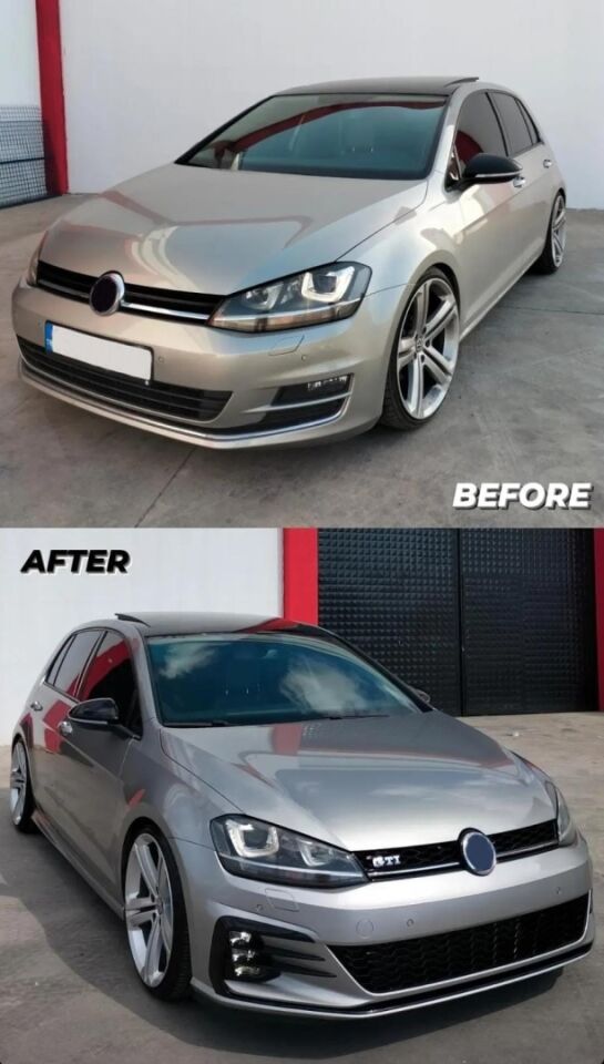 GOLF 7 IÇIN GOLF 7,5 GTI ON TAMPON & PANJUR SETI
