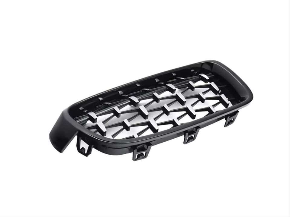 3 SERISI F30 2012-2018 IÇIN UYUMLU DIAMOND PANJUR (BÖBREK) PIANO BLACK