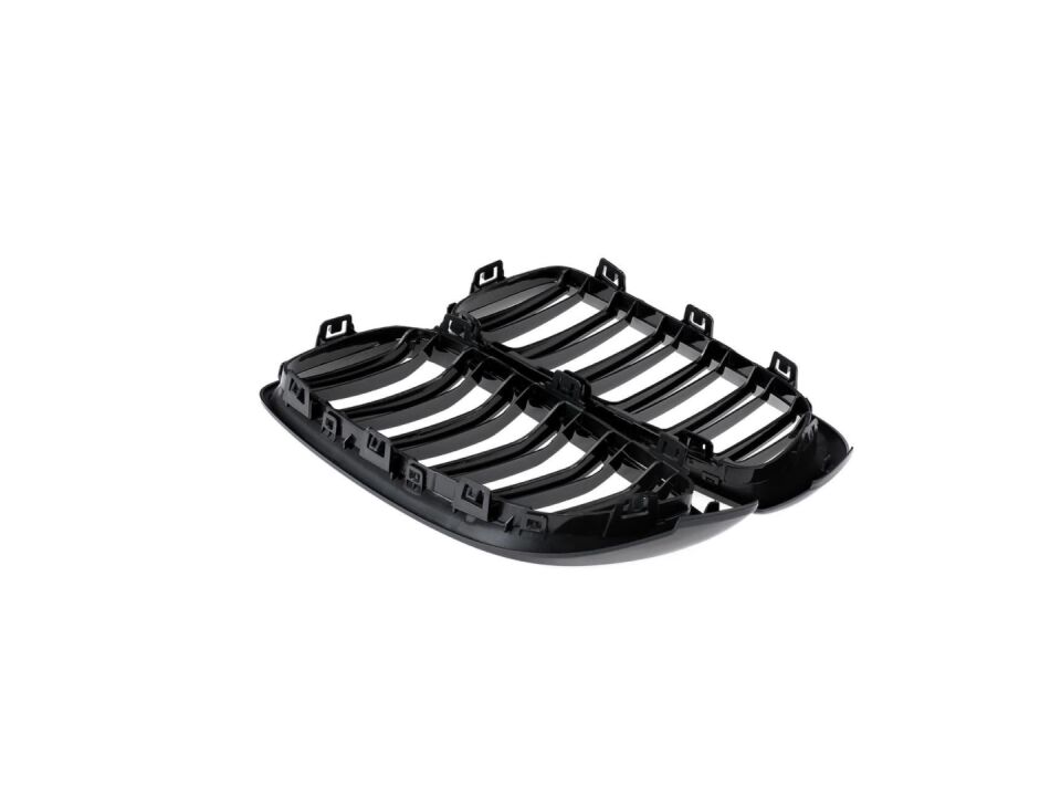 4 SERISI F32 2013-2019 IÇIN UYUMLU M4 PANJUR (CIFT CIZGI BÖBREK) PIANO BLACK