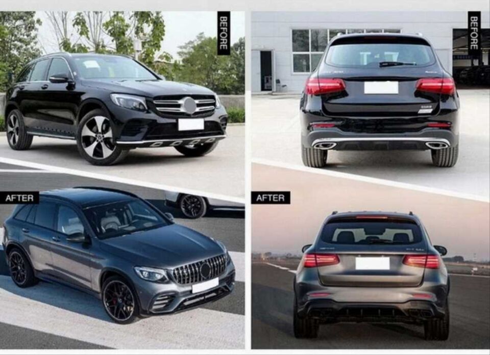 X253 GLC 2016-2019 UYUMLU AMG63S GÖRÜNÜM BODY KIT
