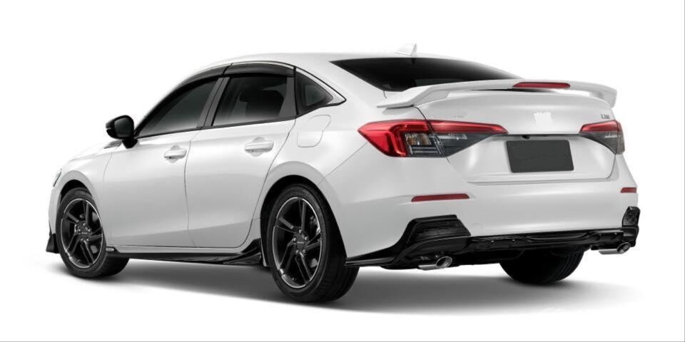 2022 CIVIC MODULO IŞIKLI  SPOILER - BOYASIZ
