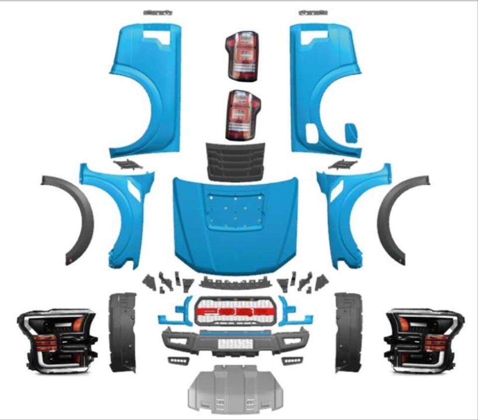 RANGER F150 RAPTOR DÖNÜSÜM FULL - BODY KIT(FARSIZ-STOPSUZ)  (GEN 2)
