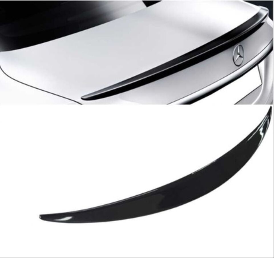 W213 2016-2019 E SERISI AMG GÖRÜNÜM  SPOILER - PIANO BLACK (PARLAK SIYAH)