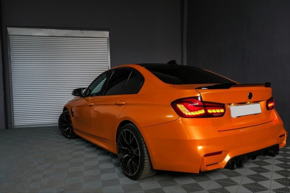 3 SERISI IÇIN UYUMLU (2012-2018) F30 IÇIN UYUMLU M4 GÖRÜNÜM SPOILER - PIANO  BLACK