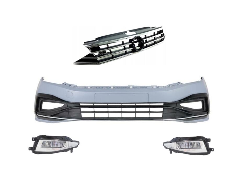 PASSAT B8 İÇİN 8.5 GÖRÜNÜM R-LINE ÖN TAMPON & PANJUR