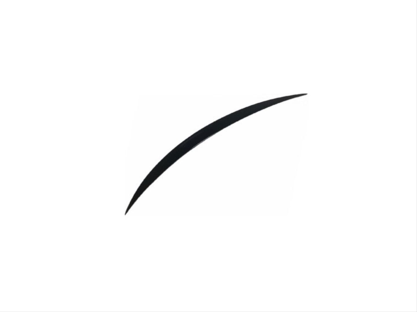 W213 2016-2019 E SERISI ICIN UYUMLU TAIWAN STIL SPOILER-PIANO BLACK