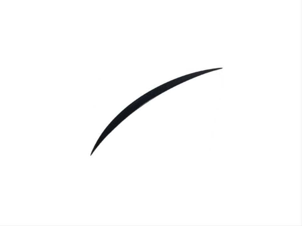 W213 2016-2019 E SERISI ICIN UYUMLU TAIWAN STIL SPOILER-PIANO BLACK