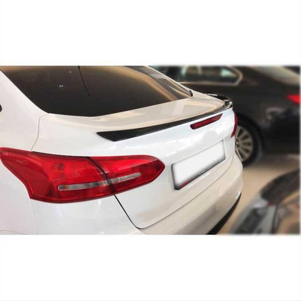 FOCUS IÇIN UYUMLU 2019+ HYBRID SPOILER   - PIANO BLACK (PARLAK SIYAH)