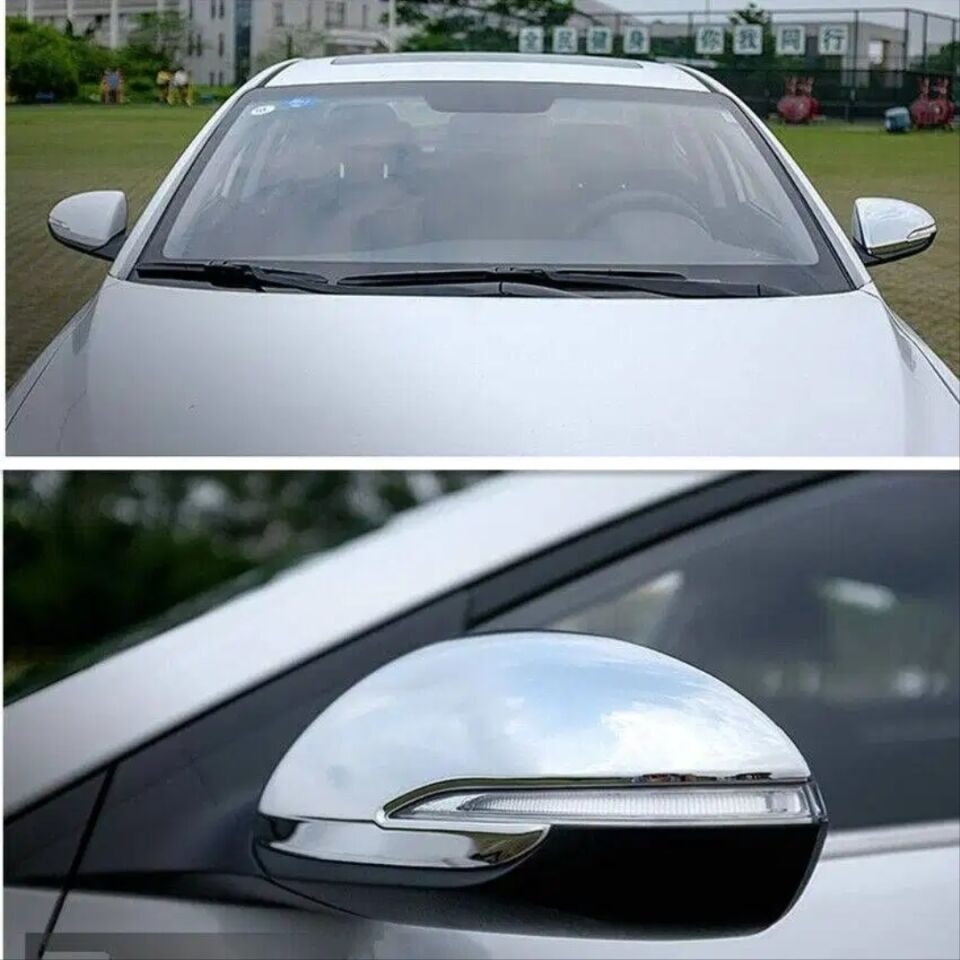 ELANTRA 2016-2019 IÇIN UYUMLU AYNA KAPAGI NIKELAJ