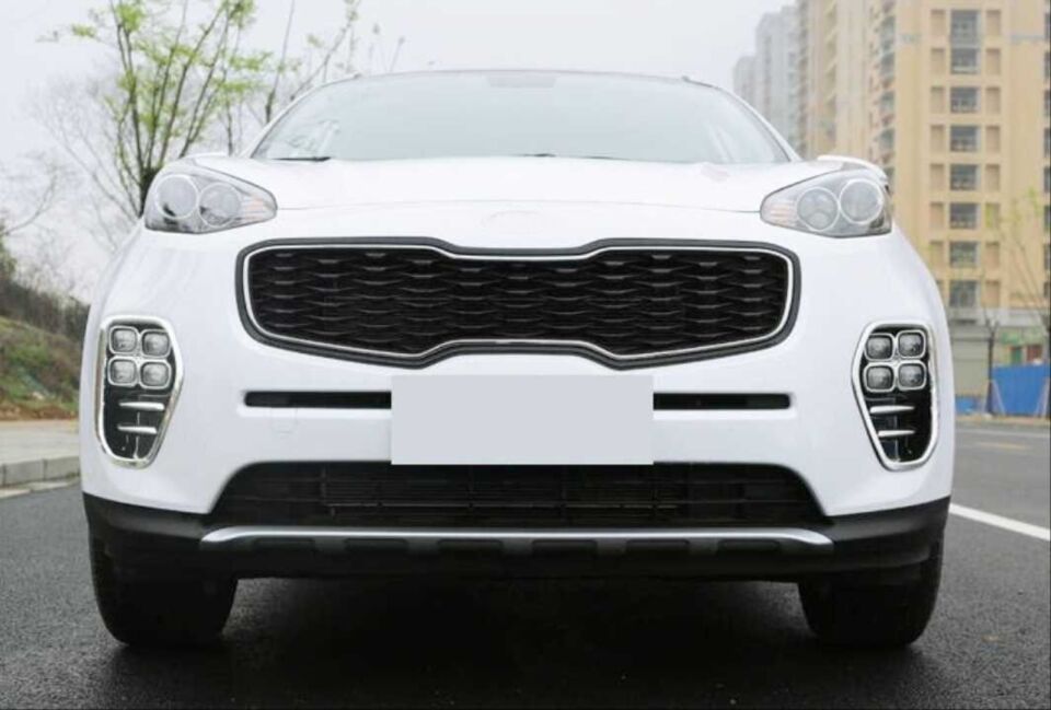 SPORTAGE 2016-2019 IÇIN UYUMLU ÖN SIS KAPLAMASI BÜYÜK MODEL NIKELAJ