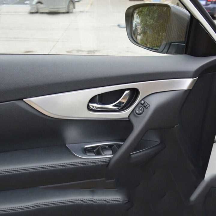 X-TRAIL 2014-2017 IÇIN UYUMLU KAPI KOLÇAK KAPLAMASI SILVER