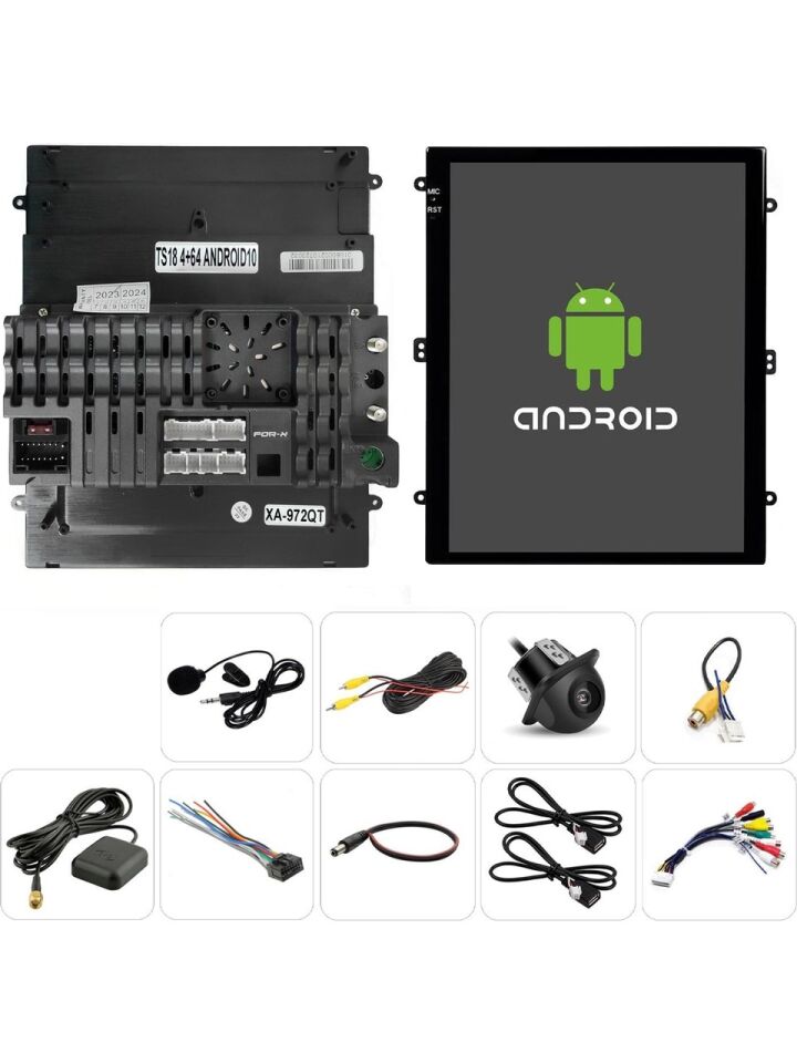 For-X XA-972QT Androıd 9.7'' Carplay Kameralı 4/64Gb Multimedya